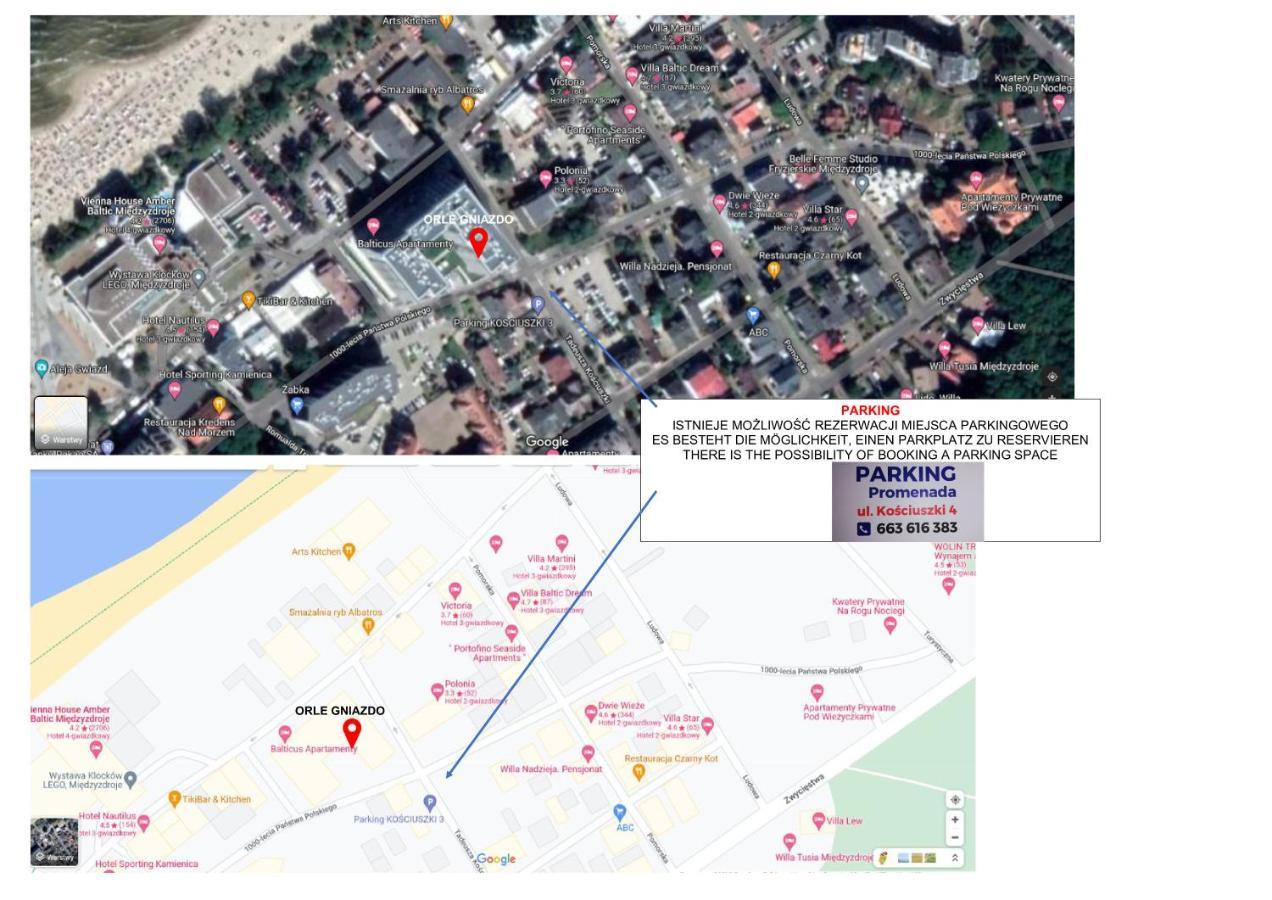 Apartament Orle Gniazdo Międzyzdroje Zewnętrze zdjęcie